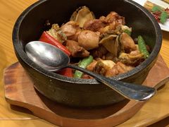黑金蒜鲜鲍铁锅鸡-宁波柏悦酒店·钱湖渔港