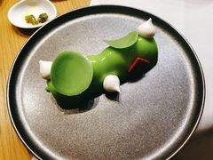 日式柚子巧克力慕斯-丽思卡尔顿·炙焰·铁板烧餐厅