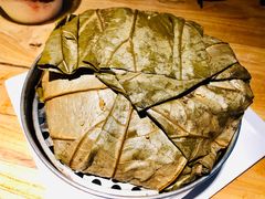白洋淀荷叶糯米排骨-小放牛炒菜馆(军校店)