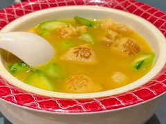 浓汤虾滑煮福袋-伦敦桥西餐·养生粤菜