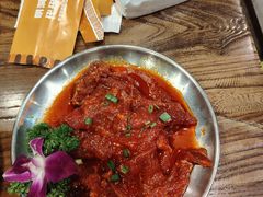 -明洞阿姨·韩式酱蟹烤肉·创意料理(三元桥店)