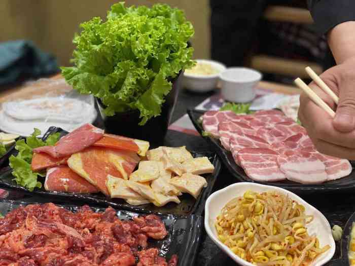 金达莱烤肉(集安二部)-"上脑 看老店的推荐菜点的 唉 我这牙口真.