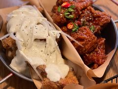 双拼炸鸡-富乐满韩国正宗炸鸡韩国料理(虹泉路店)