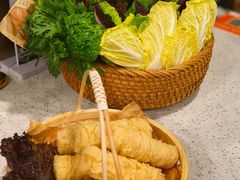 蔬菜拼盘-烹然四季椰子鸡火锅(团结湖总店)
