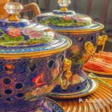 天津首家户外湖岸景泰蓝羊蝎子火锅JM冲鸭‼️