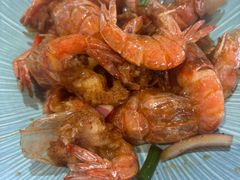 首创油爆虾-良师门滨海人家·海鲜·家常菜(滨海城店)