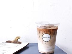 咖啡拿铁-麻雀咖啡SPARROW COFFEE(十全街店)