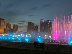 -大连星海广场音乐喷泉