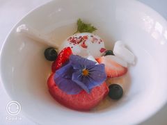 手工雪葩配季节水果-蝶舍·MAISON PAPILLON