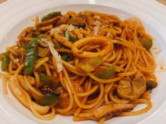 西班牙风情海鲜意面-必胜客(八一店)