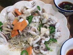 白灼爽口八爪鱼-南记食粥坊·宵夜大排档(莲花总店)