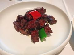 黑椒牛肉粒-玫瑰厅上海菜(兴国路店)