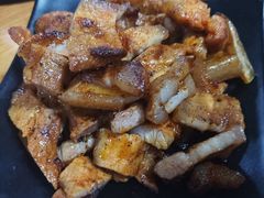 烤猪皮-乔岩保应烧烤店