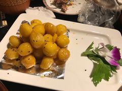 拔丝奶皮-一招鲜·全羊铺·蒙古奶茶(五一北路店)