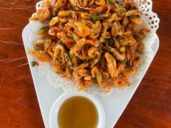 椒盐土虾-头塘庄园(农家乐)