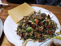 鸡蛋肉丝炒咸菜-天地家常菜