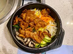 辣五花肉拌饭-韩时烤肉(枫蓝店)