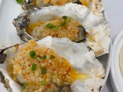 蒜茸/芝士烤生蚝&nbsp;海鲜&nbsp;烧烤-开海·红岛海鲜虾水饺(石老人店)