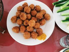 -北京龙庆四季香农家饭庄·灶台鱼·碳烤虹鳟鱼(龙庆峡店)