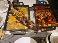 金酸汤烤鱼-北京王府井希尔顿酒店·万斯阁西餐厅