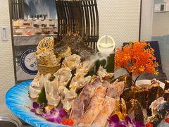 -海上明月海鲜火锅 鲜切牛肉
