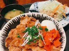 姜汁烧肉定食-山杏yama-katsu·吉列炸物