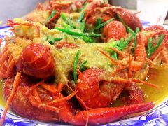 金牌蒜泥龙虾-笔墨纸虾之烧烤海鲜虾尾(好爱广场店)