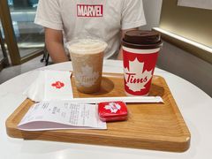燕麦拿铁-Tims天好咖啡·贝果(东方广场店)