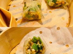 野菌贡菜饺-利苑酒家(宜安广场店)