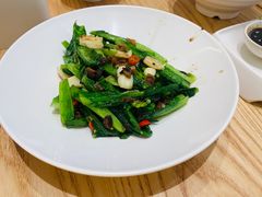豆豉鲮鱼油麦菜-弄堂咪道-饭香·面香·馄饨香(汇锦广场店)