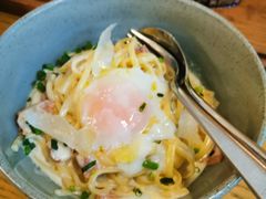 奶油培根半熟蛋意面-EN SPACE恩空间