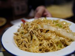 炒方便面-马路牙子地桌烤肉(工体店)
