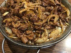 烤牛肉-味之朝·烤盘牛肉·松兰拌饭