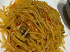 茄子醡炒洋芋丝-怡得观滇餐厅·地道昆明菜·1996(海埂大坝店)