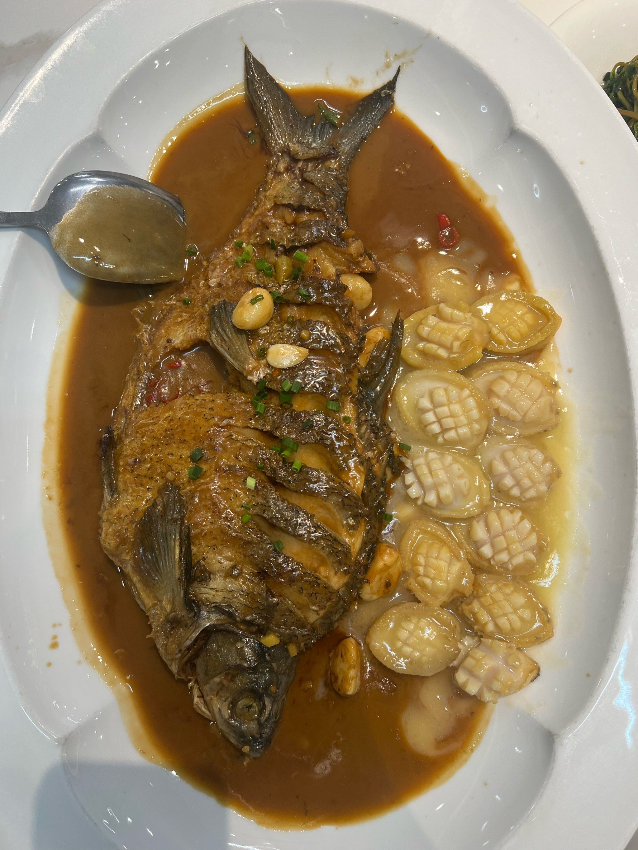 才饮长江水,又食武昌鱼,味道很好,武汉特