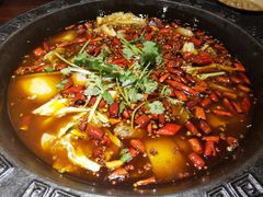 受气牛肉微辣锅小锅-受气牛肉·耙牛肉火锅(水晶郦城店)