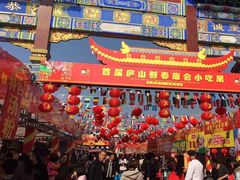 2017东林古镇首届新年庙会-东林大佛