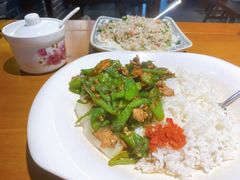 辣椒炒肉盖码饭-杨裕兴(岳麓山店)