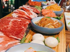 -明洞阿姨·韩式酱蟹烤肉·创意料理(三元桥店)