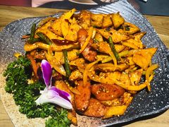 鱼饼香肠-冰川延边料理·炭烤串(原小木屋店)