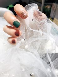 -孔雀手美甲美睫护理