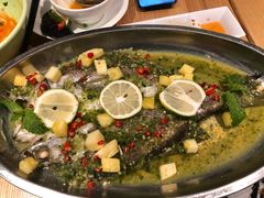 越式青柠蒸鲈鱼-米纸越南小馆(金鹰世界店)