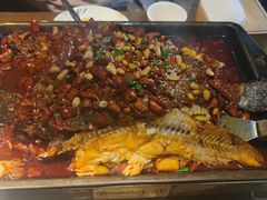 香辣烤黑鱼-江边城外烤全鱼(魏公村店)
