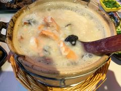 干贝基围虾海鲜粥-云晓光头烧烤吧(川沙绿地店)