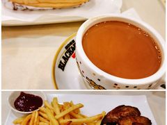 薯条配鸡翅-旺角宝港式茶餐厅(寮步店)