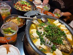 -探鱼·鲜青椒爽麻烤鱼(广州欣荣广场店)