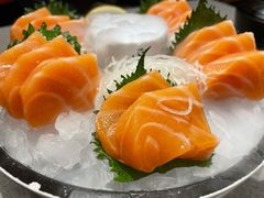 挪威三文鱼刺身-万岁寿司(万国店)