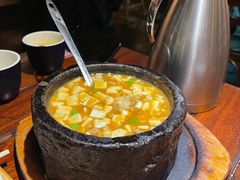石锅鸡汤豆腐-绿茶餐厅(华贸购物中心店)