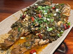 雪菜小黄鱼-刘师父老汉口江湖菜(蔡锷路店)