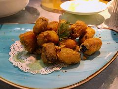 咸蛋黄焗南瓜-铁道茶苑.色稷餐厅(莲花南路店)